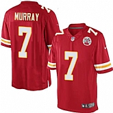 Nike Men & Women & Youth Chiefs #7 Murray Red Team Color Game Jersey,baseball caps,new era cap wholesale,wholesale hats